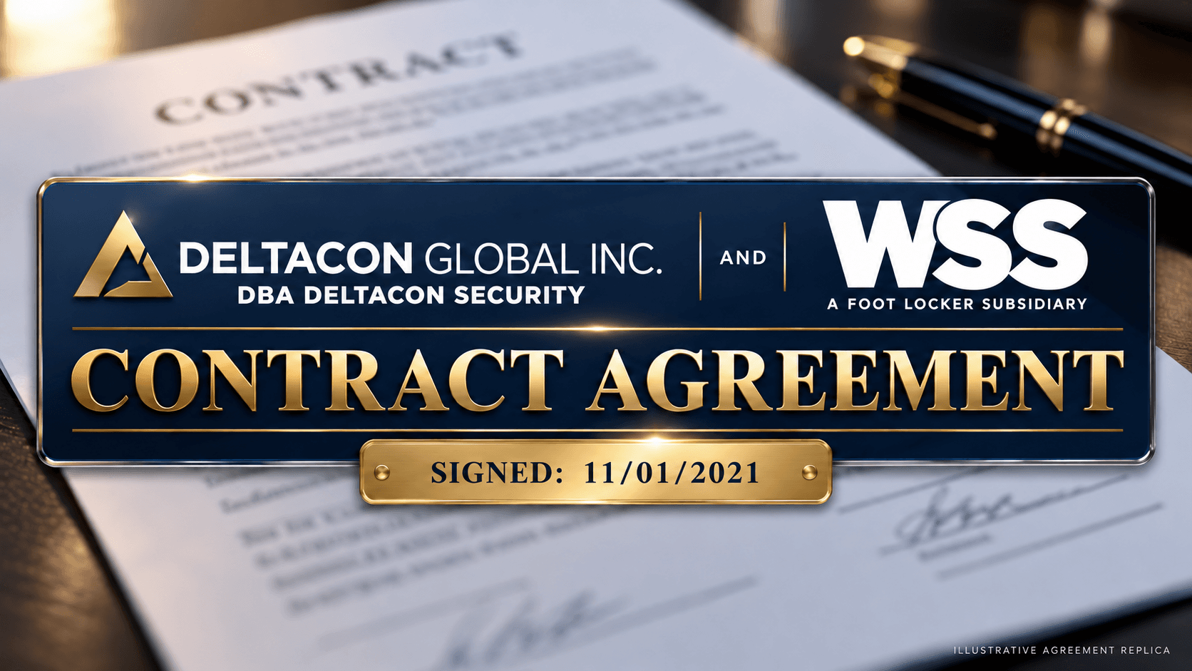 WSS-DELTACON AGREEMENT REPLICA